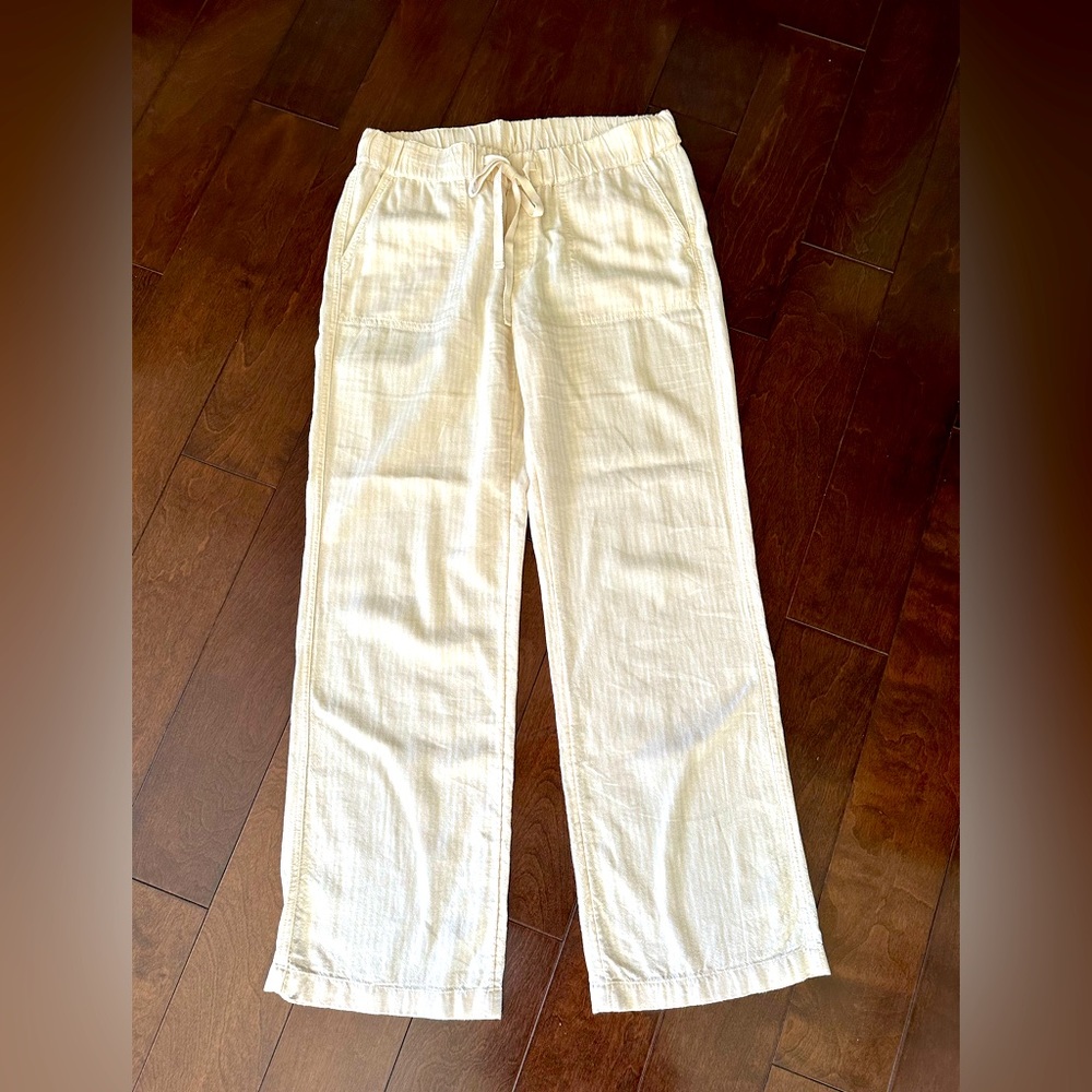 Caslon Wide Leg Linen Pant